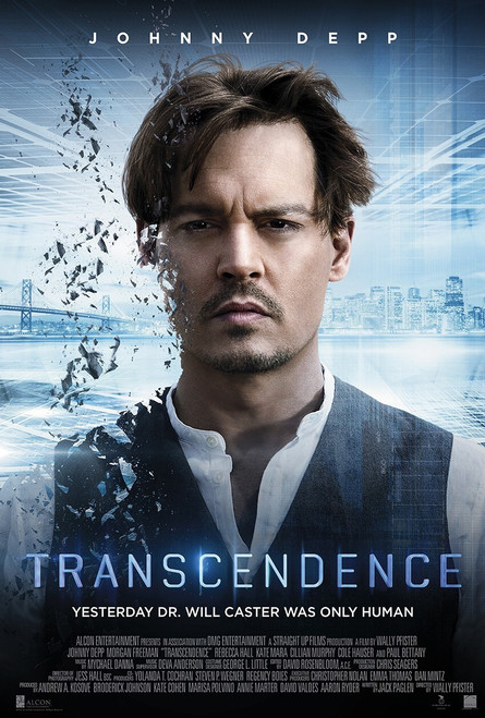 Transcendence (2014)_11 Poster Canvas Movie Film Print A0 A1 A2 A3 A4 A5 A6 Art