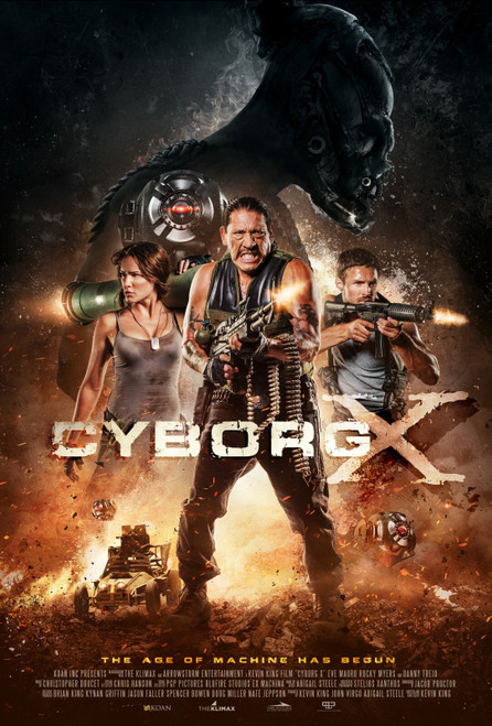 Cyborg X (2016)_0 Movie Film Poster Canvas iconic design
