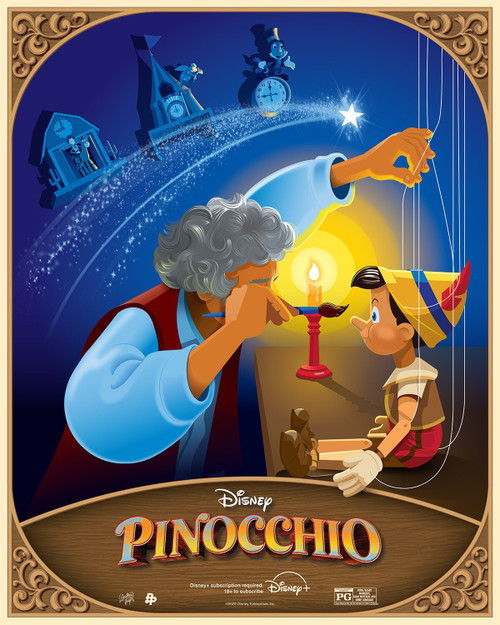 Pinocchio (2022)_13 Poster Canvas Movie Film Print A0 A1 A2 A3 A4 A5 A6 Art Wall