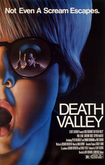 Death Valley (1982)_0 Movie Film Poster Canvas iconic design