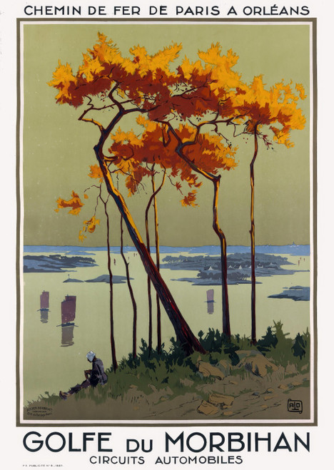50345114006_ALO (Charles HALLO, 1884-1969). Golfe de Morbihan, 1927-artofunivers