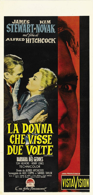 Vertigo (1958)_4 Poster Canvas Movie Film Print A0 A1 A2 A3 A4 A5 A6 Art Wall De