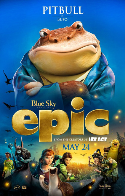 Epic (2013)_12 Movie Film Poster Canvas iconic design