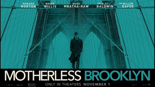 Motherless Brooklyn (2019)_1 Poster Canvas Movie Film Print A0 A1 A2 A3 A4 A5 A6