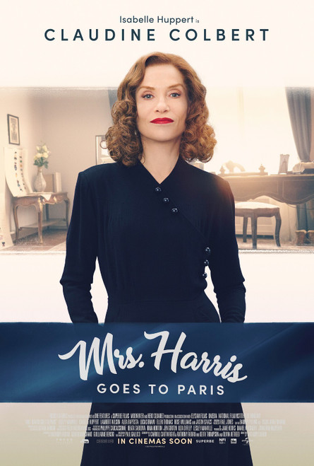 Mrs. Harris Goes to Paris (2022)_7 Poster Canvas Movie Film Print A0 A1 A2 A3 A4