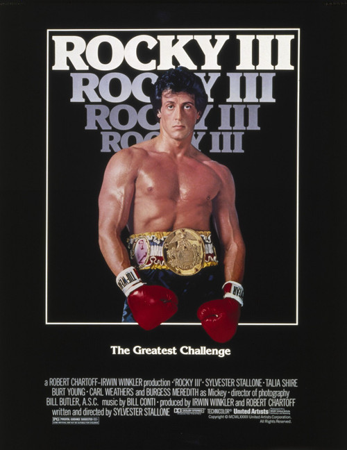 1982-rocky-iii-poster1 Poster Canvas Movie Film Print A0 A1 A2 A3 A4 A5 A6 Art W