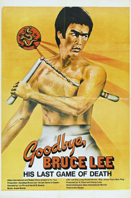 Goodbye Bruce Lee 01 Poster Canvas Movie Film Print A0 A1 A2 A3 A4 A5 A6 Art Wal