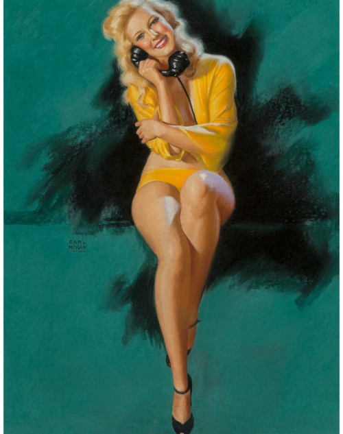 Earl Moran - See More of You 1947 Poster Canvas Print Art Painting Decor Reprint