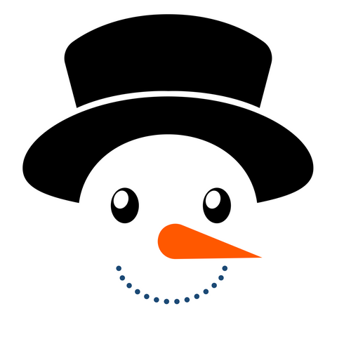 Snowman-Face_21 Poster Canvas Movie Film Print A0 A1 A2 A3 A4 A5 A6 Art Wall Dec