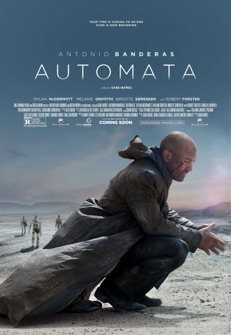 Automata (2014)_2 Movie Film Poster Canvas iconic design