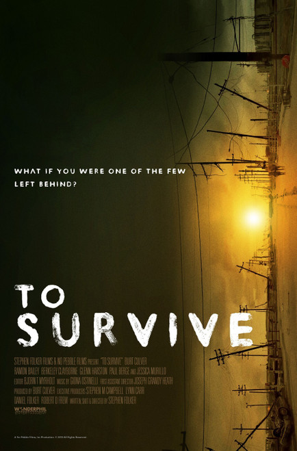 To Survive (2014)_0 Poster Canvas Movie Film Print A0 A1 A2 A3 A4 A5 A6 Art Wall