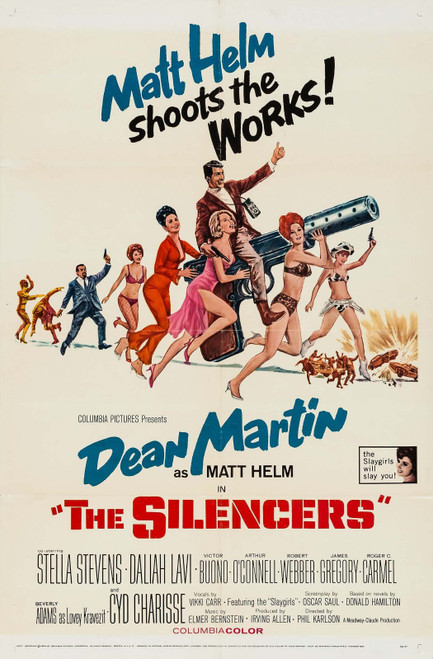 The Silencers (1966)_0 Poster Canvas Movie Film Print A0 A1 A2 A3 A4 A5 A6 Art W