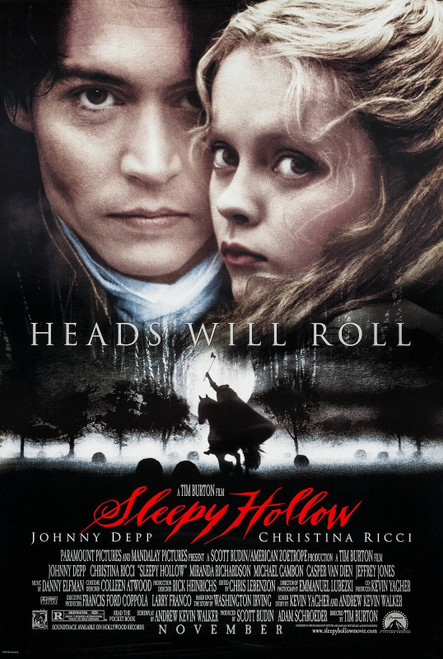 Sleepy Hollow (1999)_2 Poster Canvas Movie Film Print A0 A1 A2 A3 A4 A5 A6 Art W