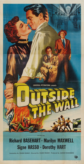 Outside the Wall (1950)_2 Poster Canvas Movie Film Print A0 A1 A2 A3 A4 A5 A6 Ar