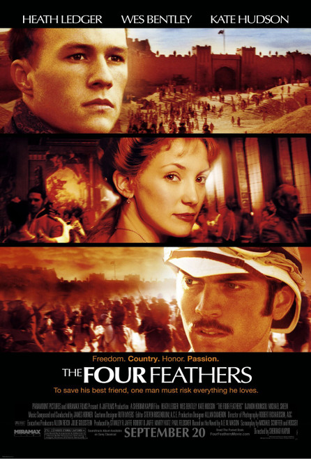 The Four Feathers (2002)_1 Poster Canvas Movie Film Print A0 A1 A2 A3 A4 A5 A6 A