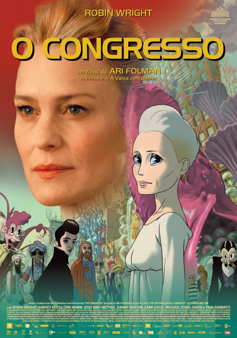 The Congress (2013)_2 Poster Canvas Movie Film Print A0 A1 A2 A3 A4 A5 A6 Art Wa