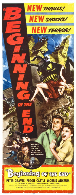 Beginning Of End 02 Poster Canvas Movie Film Print A0 A1 A2 A3 A4 A5 A6 Art Wall