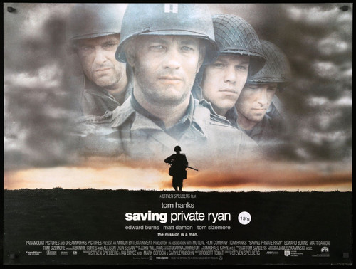 private ryan 2 Poster Canvas Movie Film Print A0 A1 A2 A3 A4 A5 A6 Art Wall Deco