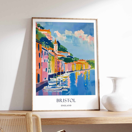 3_Bristol Poster, England Poster, Travel Poster, Wall Art, Home Decor, Street Ar
