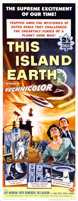 This Island Earth 04 Poster Canvas Movie Film Print A0 A1 A2 A3 A4 A5 A6 Art Wal