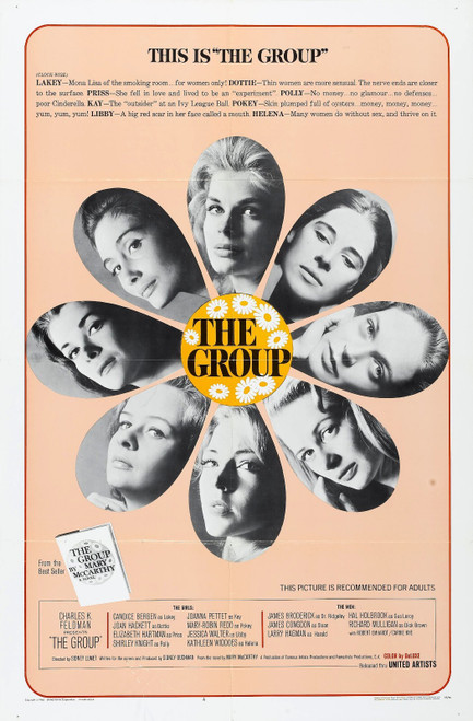 The Group (1966)_1 Poster Canvas Movie Film Print A0 A1 A2 A3 A4 A5 A6 Art Wall