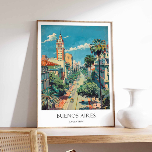 2_Buenos Aires Poster, Argentina Poster, Latin America Poster, South America Pos