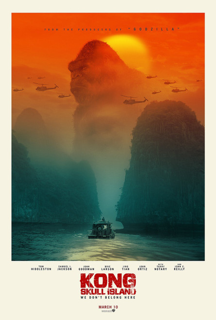 Kong_ Skull Island (2017)_21 Poster Canvas Movie Film Print A0 A1 A2 A3 A4 A5 A6