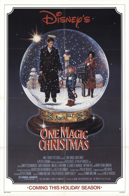 One Magic Christmas (1985)_0 Poster Canvas Movie Film Print A0 A1 A2 A3 A4 A5 A6