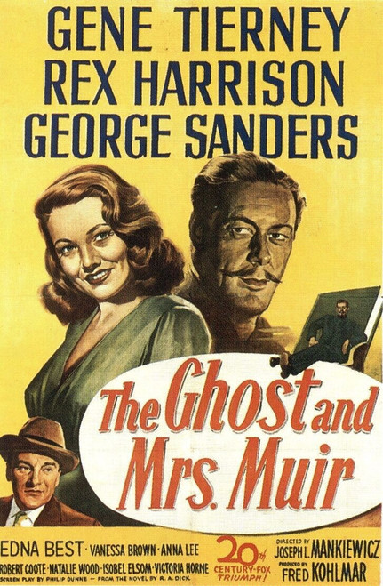 The Ghost and Mrs. Muir (1947)_0 Poster Canvas Movie Film Print A0 A1 A2 A3 A4 A