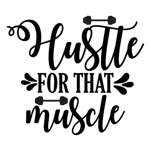 Hustle for That Muscle-01 Poster Canvas Movie Film Print A0 A1 A2 A3 A4 A5 A6 Ar