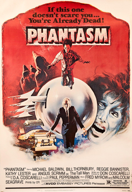PHANTASM (1979) 1 Poster Canvas Movie Film Print A0 A1 A2 A3 A4 A5 A6 Art Wall D