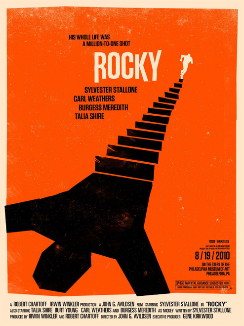 rocky one 1 Poster Canvas Movie Film Print A0 A1 A2 A3 A4 A5 A6 Art Wall Decorat