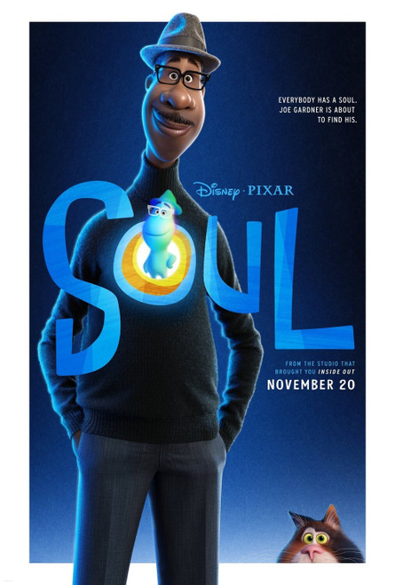 Soul (2020)_3 Poster Canvas Movie Film Print A0 A1 A2 A3 A4 A5 A6 Art Wall Decor