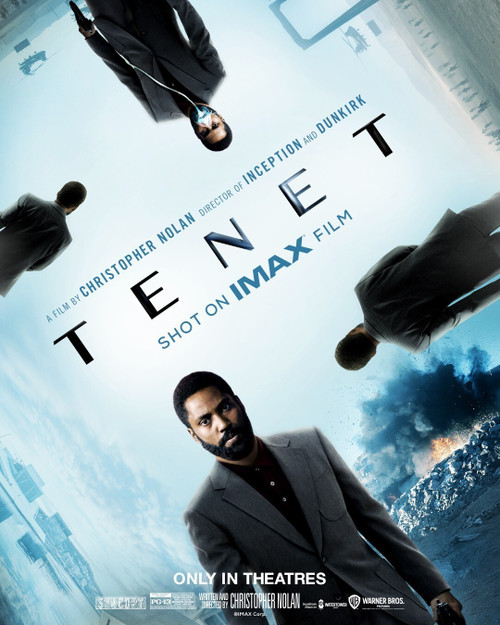 Tenet (2020)_4 Poster Canvas Movie Film Print A0 A1 A2 A3 A4 A5 A6 Art Wall Deco