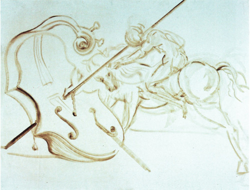 Salvador Dali - St. Gorge 1983 Poster Canvas Movie Film Print A0 A1 A2 A3 A4 A5