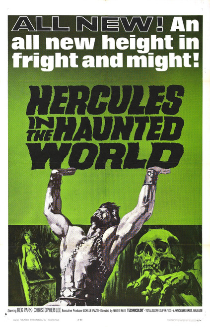 Hercules In Haunted World 01 Poster Canvas Movie Film Print A0 A1 A2 A3 A4 A5 A6