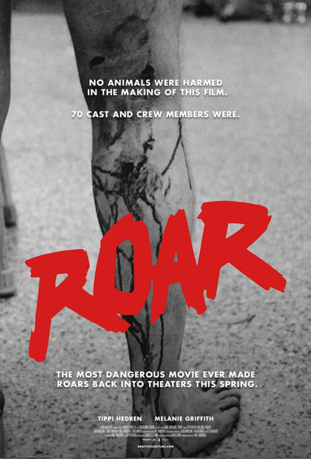 Roar (1981)_3 Poster Canvas Movie Film Print A0 A1 A2 A3 A4 A5 A6 Art Wall Decor