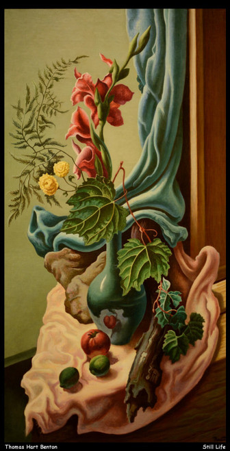 thomas-hart-benton---still-life--jpb_15564787956_o(1) Poster Canvas Movie Film P