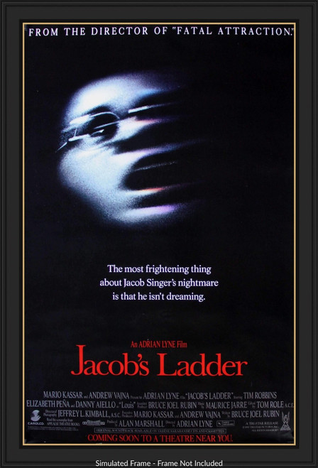 JACOB'S LADDER (1990) 1 Poster Canvas Movie Film Print A0 A1 A2 A3 A4 A5 A6 Art
