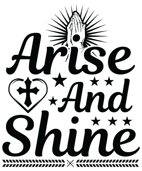 Arise and shine Poster Canvas Movie Film Print A0 A1 A2 A3 A4 A5 A6 Art Wall Dec
