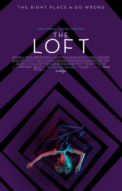The Loft (2014)_2 Poster Canvas Movie Film Print A0 A1 A2 A3 A4 A5 A6 Art Wall D
