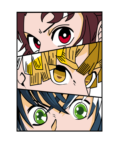 Demon Slayer (22) Poster Canvas Fanmade Prints A0 A1 A2 A3 A4 A5 A6