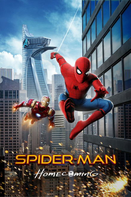 Spider Man Homecoming 4- Poster (A0-A4) Film Movie Picture Art Wall Decor Actor