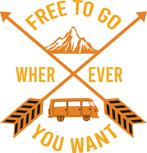 Free to Go Wherever You Want Personalized Poster Canvas Print A0 A1 A2 A3 A4 A5