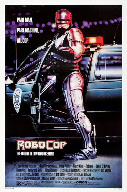 RoboCop (1987)_1 Poster Canvas Movie Film Print A0 A1 A2 A3 A4 A5 A6 Art Wall De