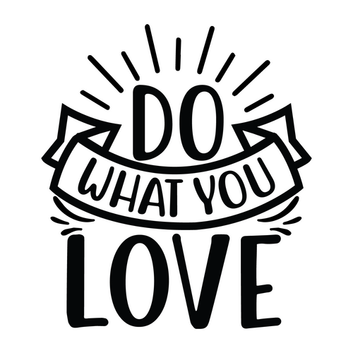Do What You Love-01 (6) Poster Canvas Movie Film Print A0 A1 A2 A3 A4 A5 A6 Art