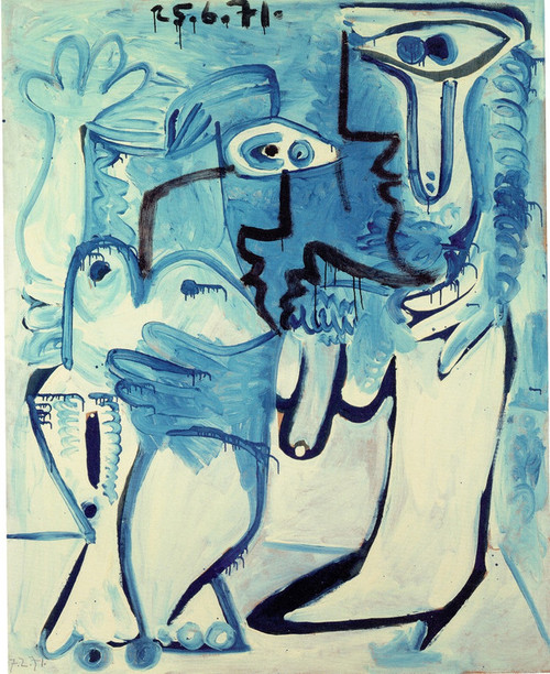 Couple 1970 1971 Picasso