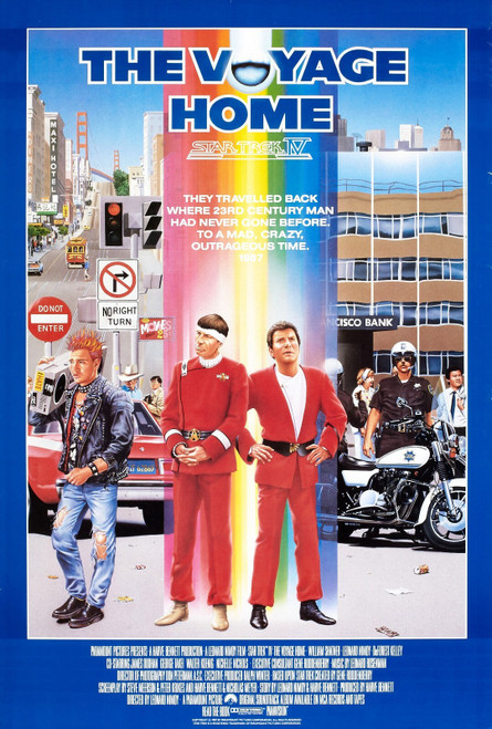 Star Trek IV_ The Voyage Home (1986)_2 Poster Canvas Movie Film Print A0 A1 A2 A