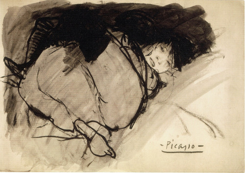 Couple Entwined 1901 Picasso
