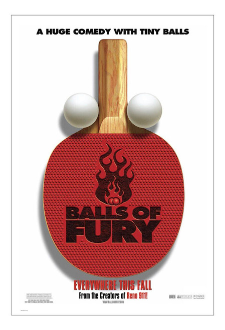 Balls of Fury (2007)_1 Movie Film Poster Canvas iconic design